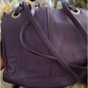 Women’s Vintage Osgoode Marley purple handbag